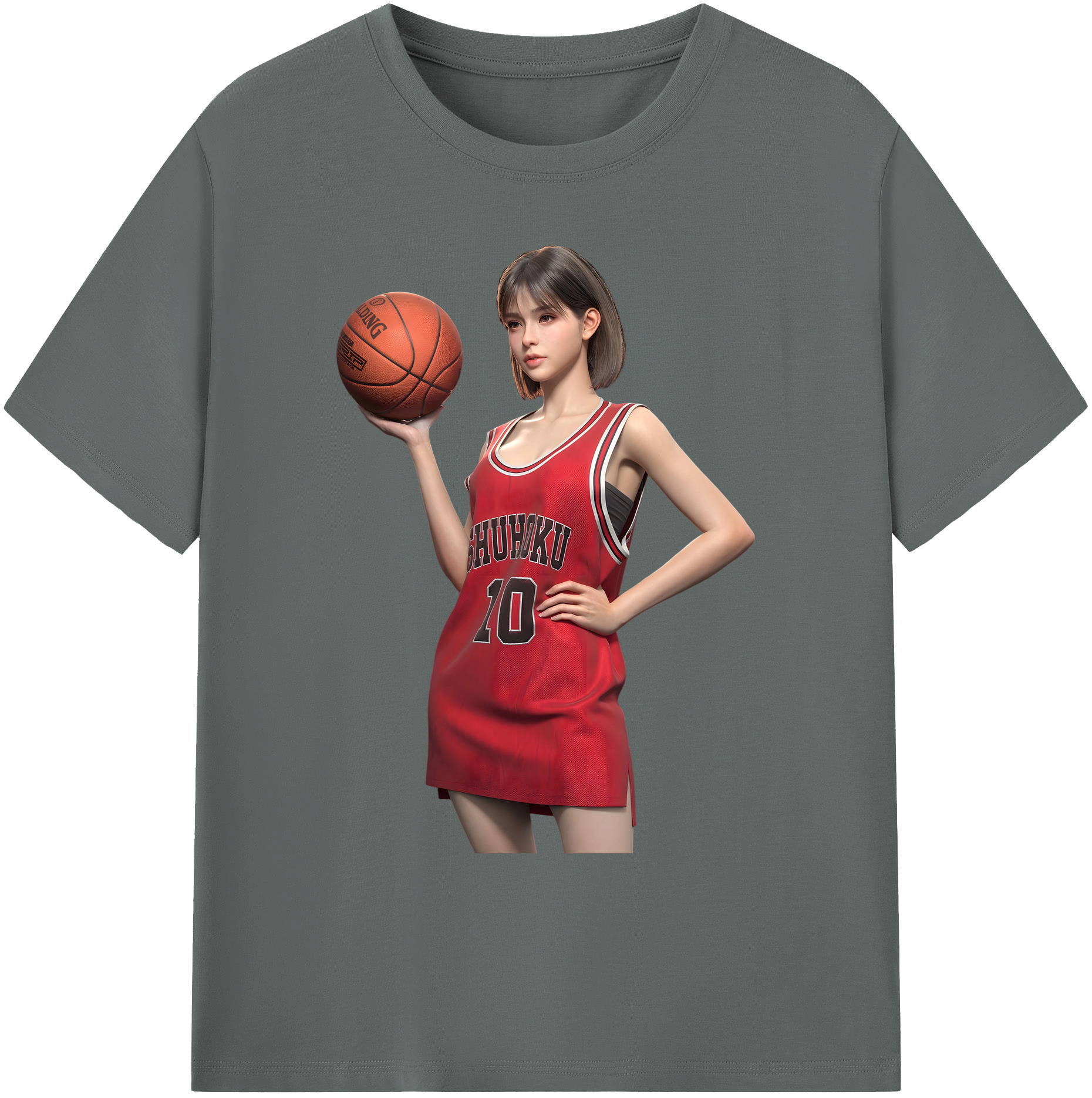 （画像用） SLAM DUNK／スラムダンク 綿100％ メンズ半袖Tシャツ｜肌触りやわらか＆通気性